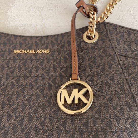 Michael Kors Signature Satchel - Picture 2 of 5